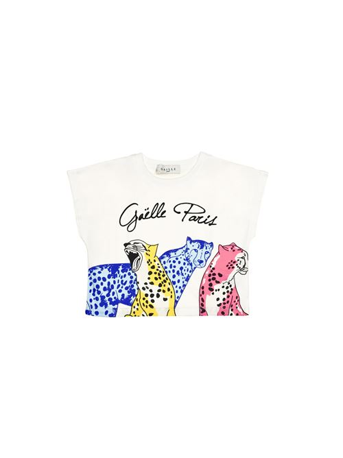 T-shirt, bambina, logata. GAELLE PARIS | 2746MY00013WH